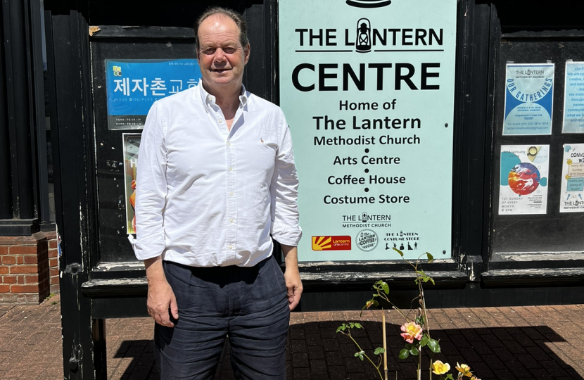 Stephen Hammond MP at the Lantern Arts Centre
